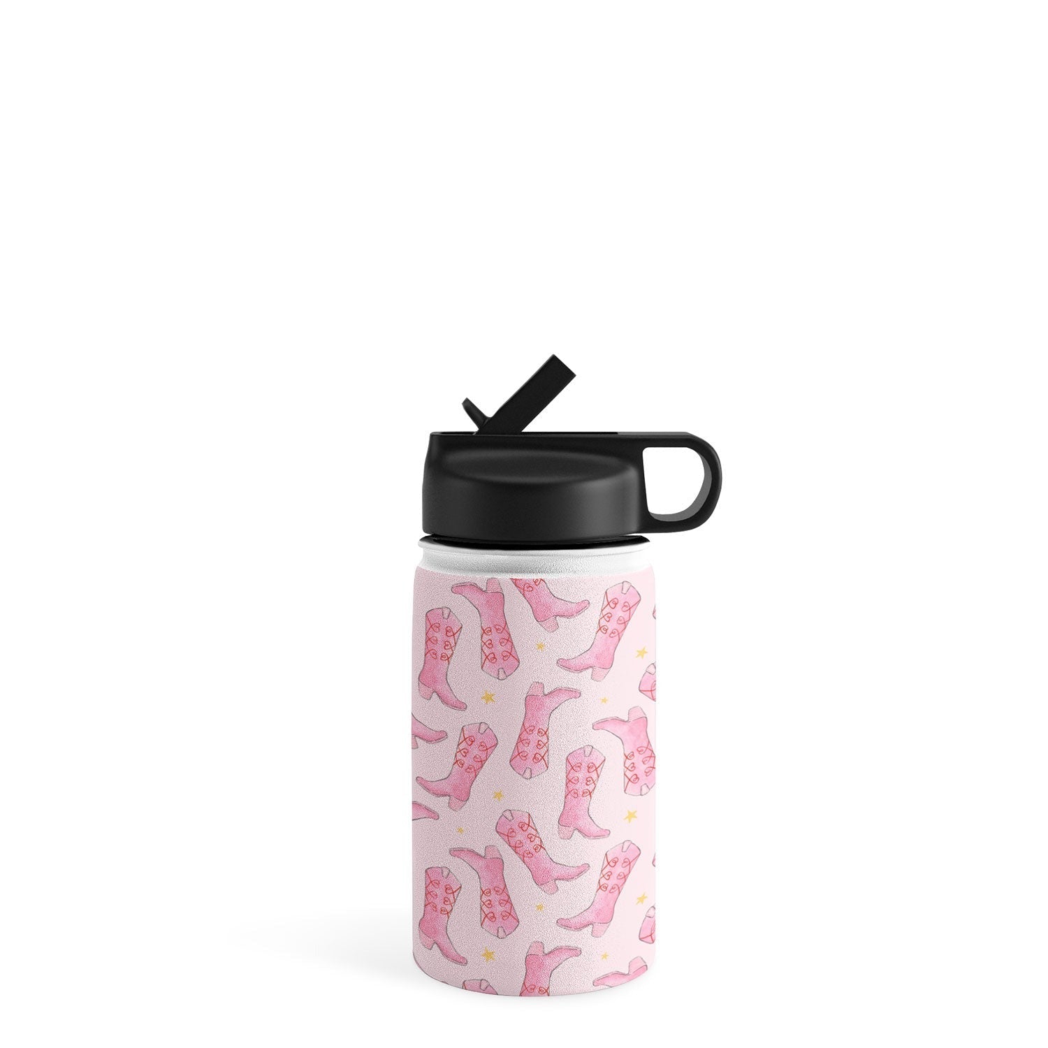 Love_Ryming Stars and Boots Water Bottle