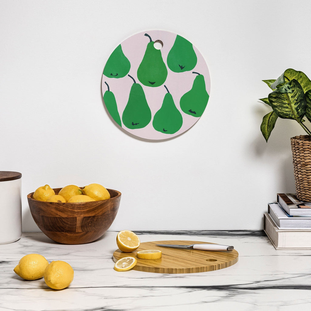 Garima Dhawan pears 1 Cutting Board Round