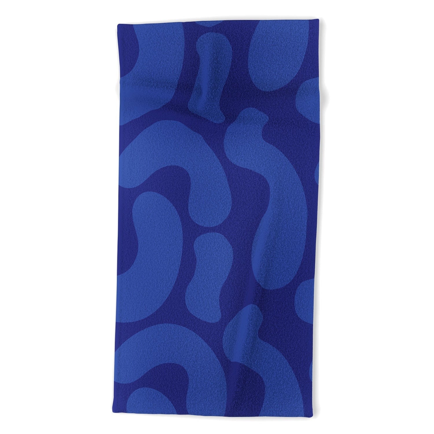 Camilla Foss Blue Pebble Beach Towel