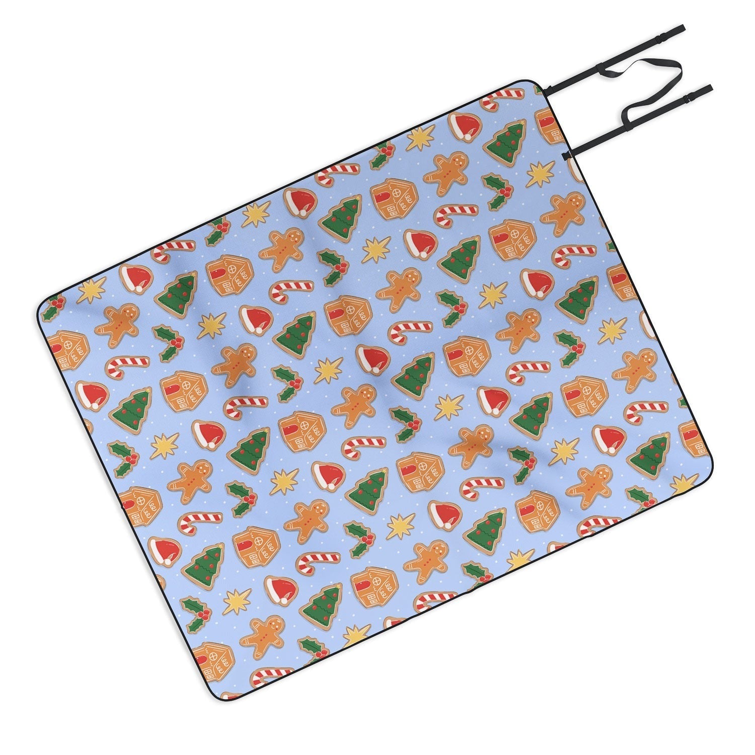 Love_Ryming Christmas Cookies Picnic Blanket