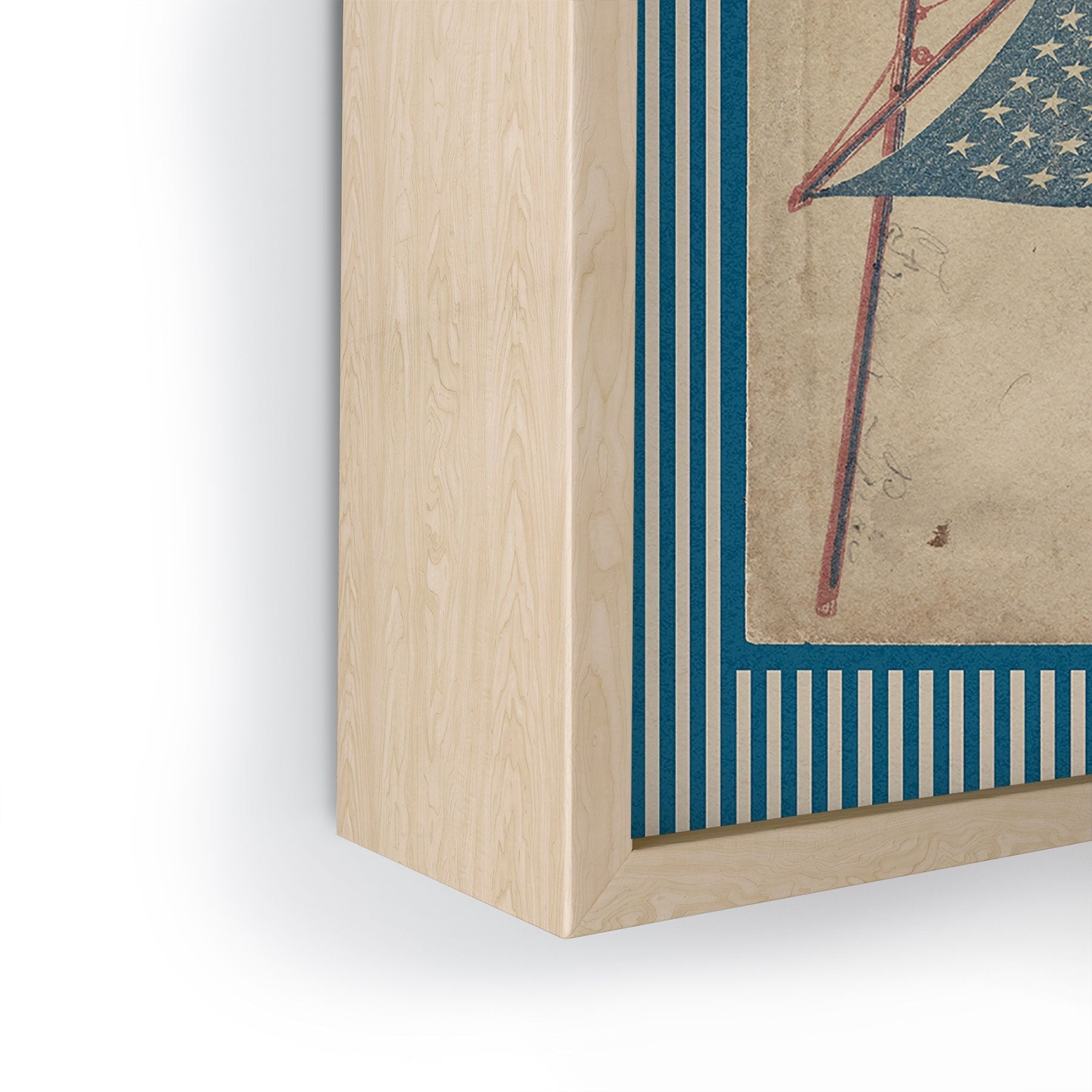 DENY Designs Civil War Envelopes Framed Mini Art Print