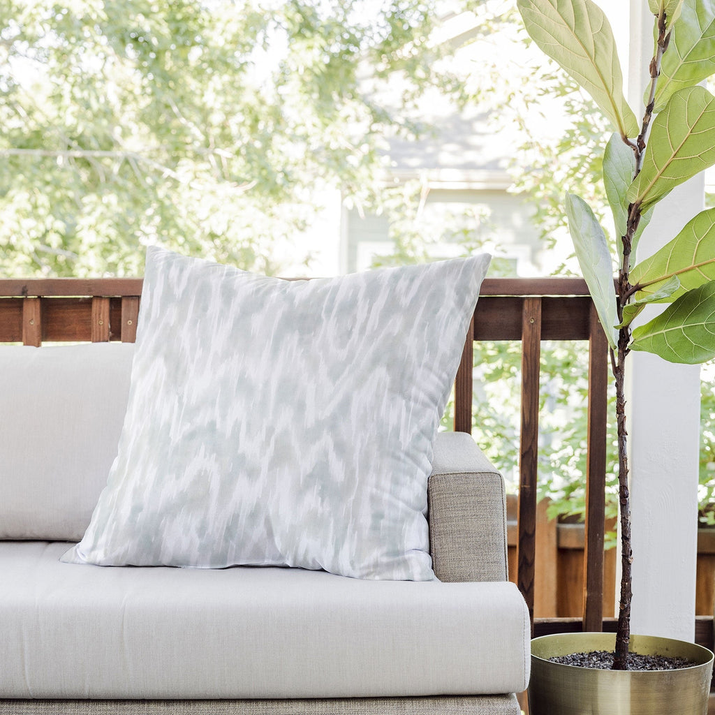 Jacqueline Maldonado Watercolor Wood Grain Outdoor Throw Pillow