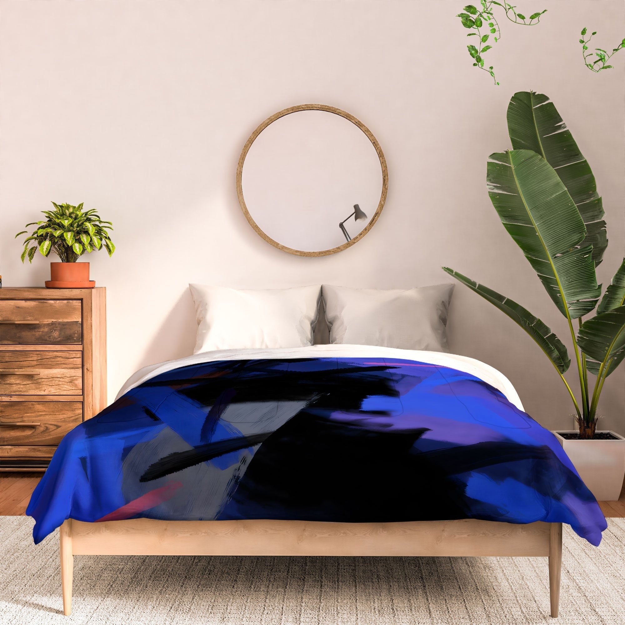 83 Oranges Midnight Sparks Comforter
