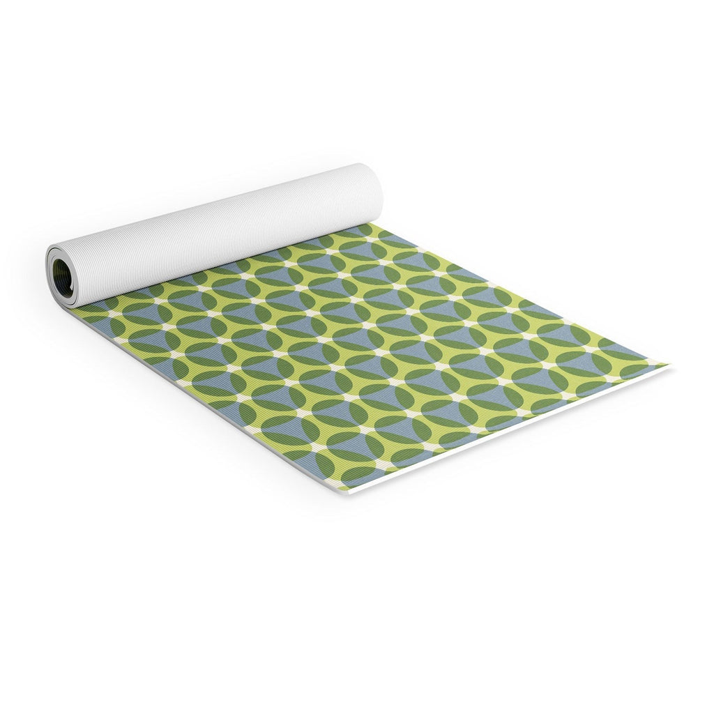 Marta Barragan Camarasa Stylish Retro Circle Yoga Mat