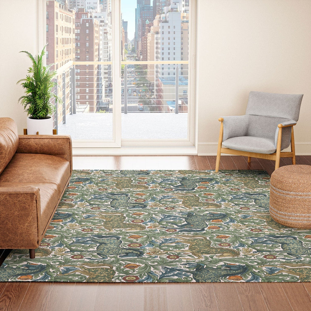 Marta Barragan Camarasa Renaissance Horse Garden Area Rug