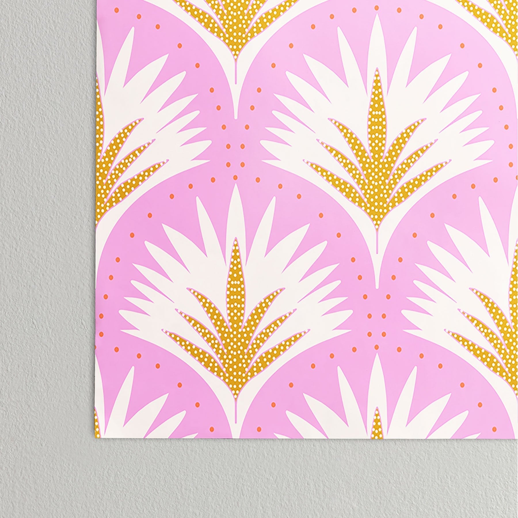 Jennifer Labre Pink Palmetto Poster