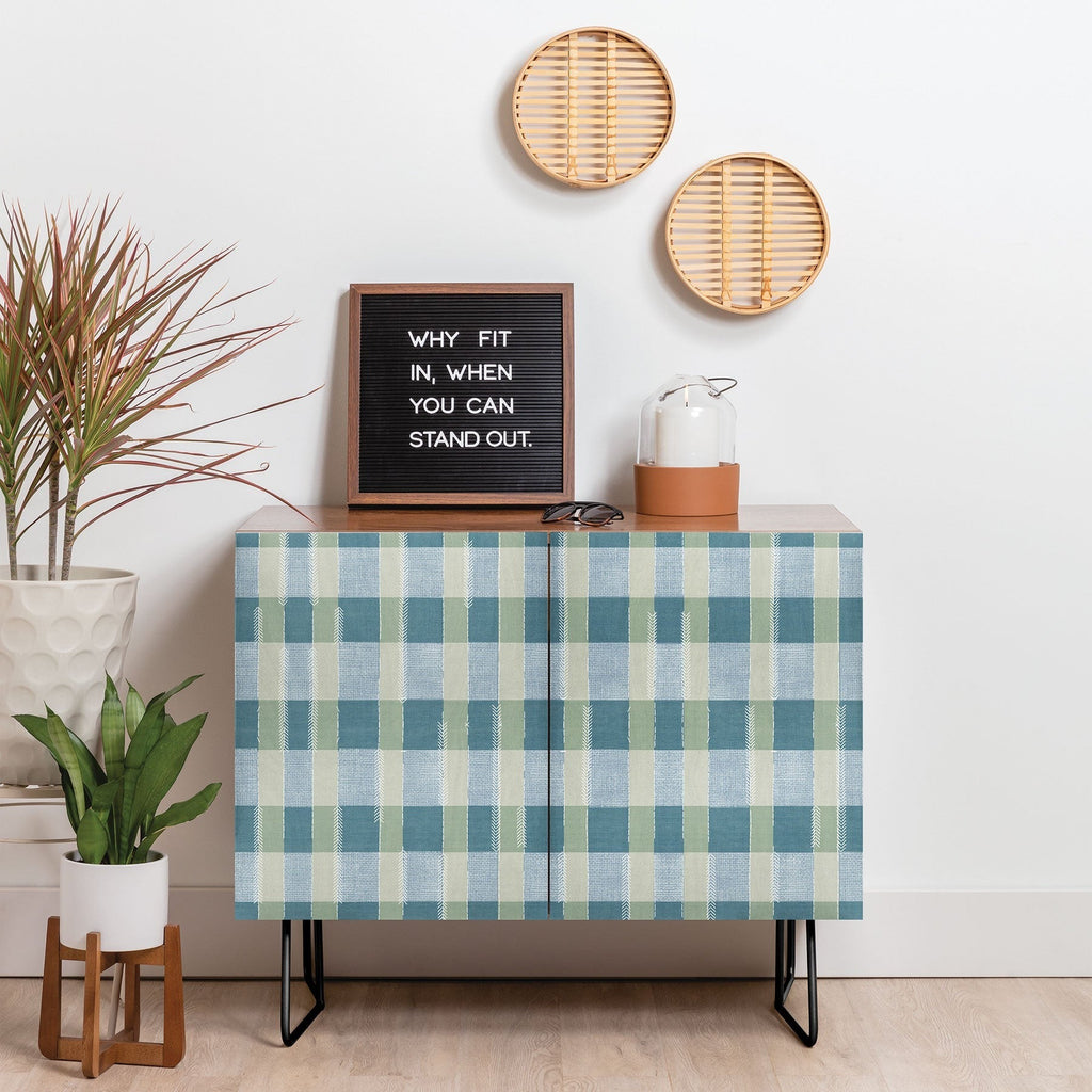 Marta Barragan Camarasa Country Style Checks Credenza