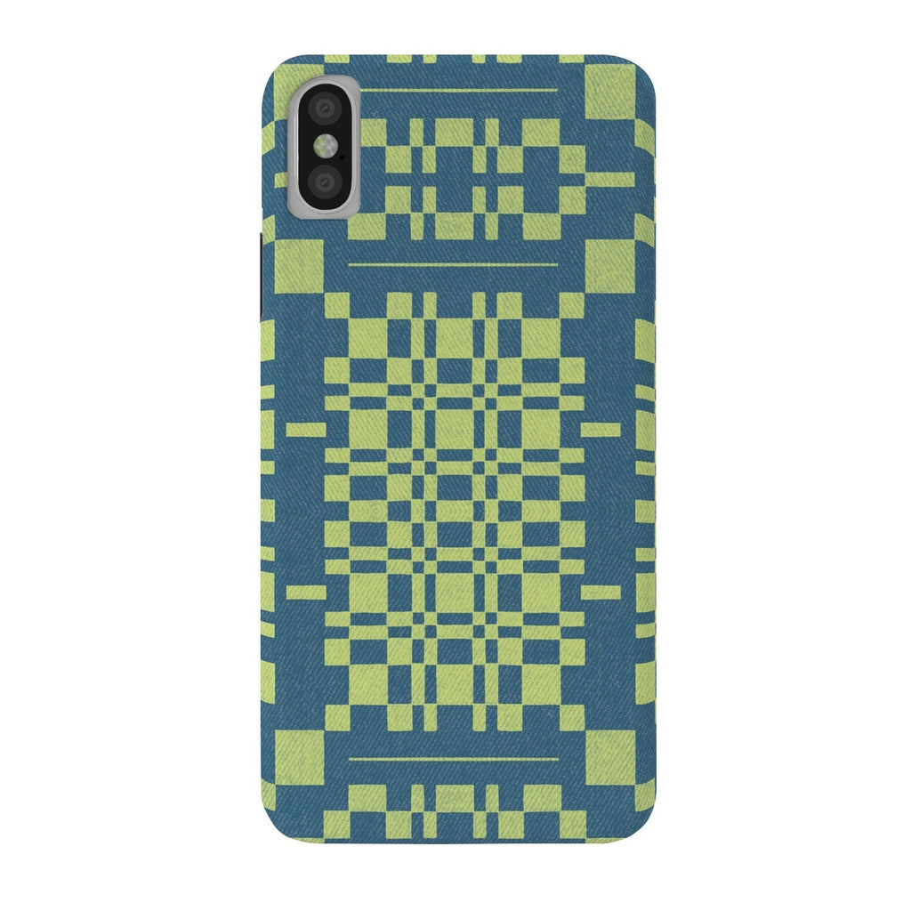 Marta Barragan Camarasa Nostalgic Grid Design Phone Case