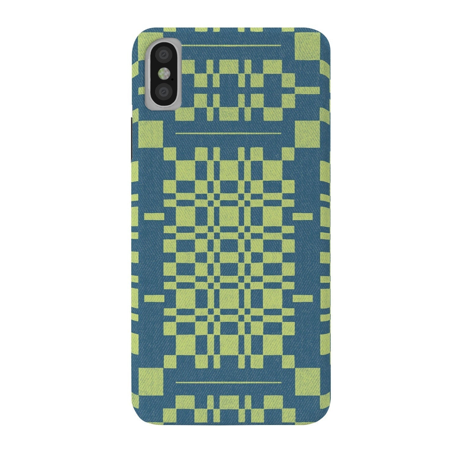 Marta Barragan Camarasa Nostalgic Grid Design Phone Case