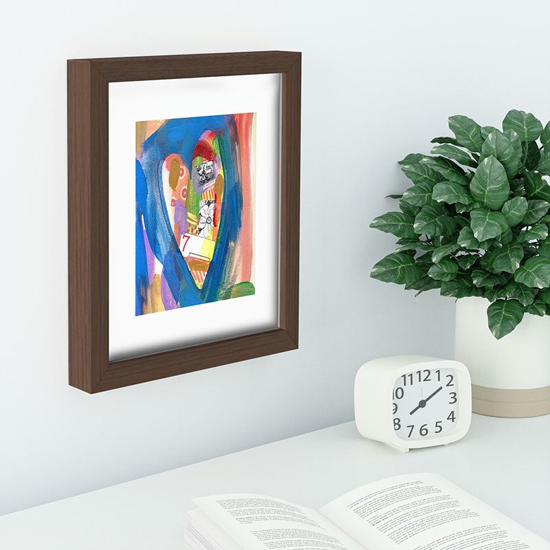 Natalie Baca Lucky in Love Recessed Framing Rectangle