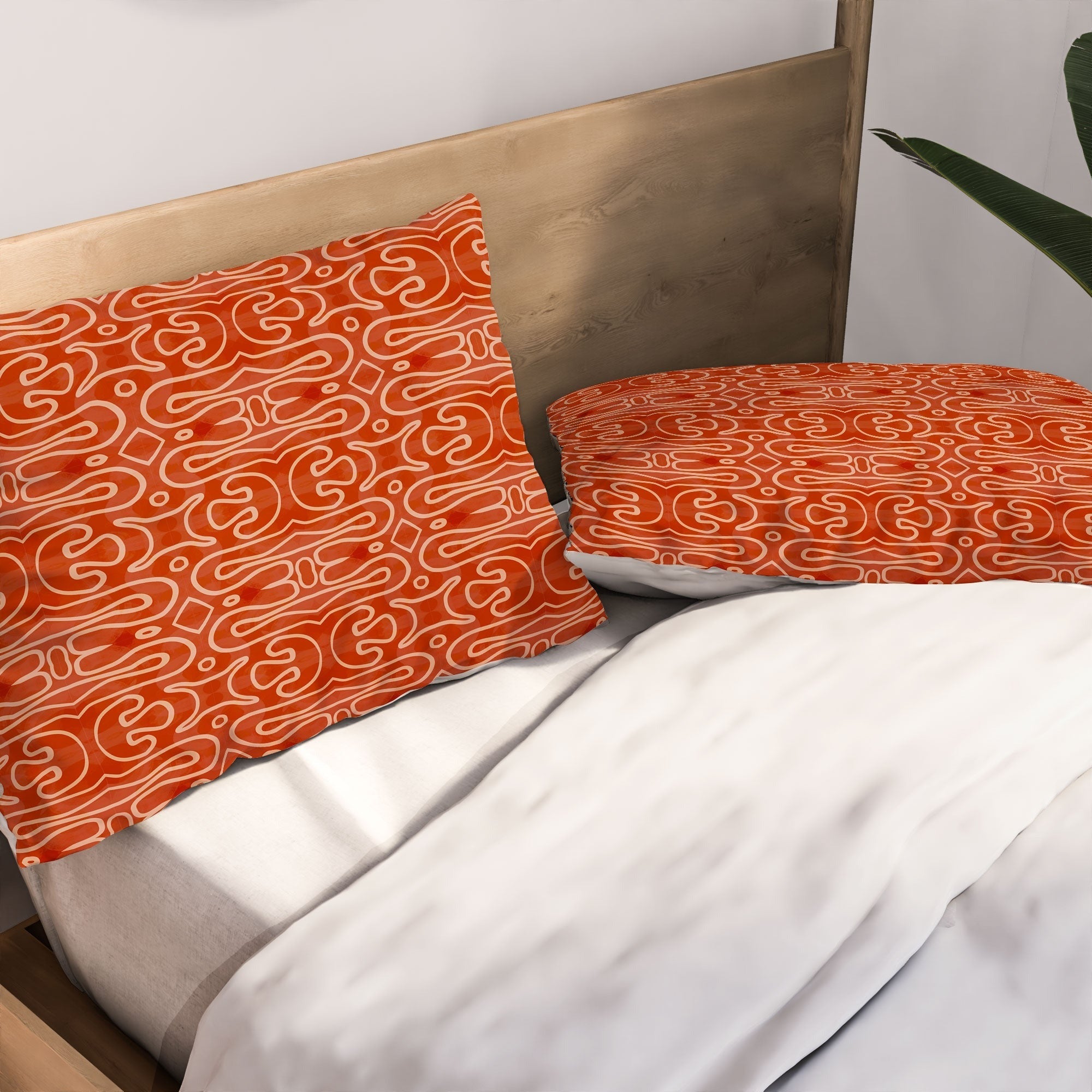 Mirimo Venexiana Burnt Orange Pillow Shams