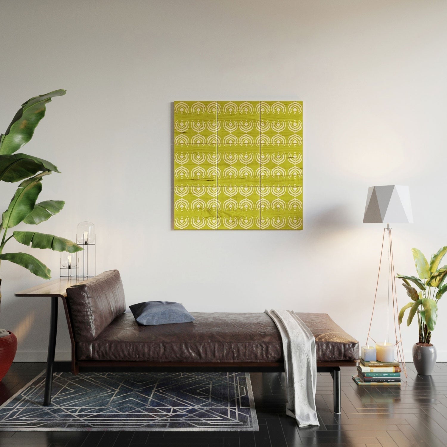 Design by Spark Matcha Latte Art Wood Wall Mural