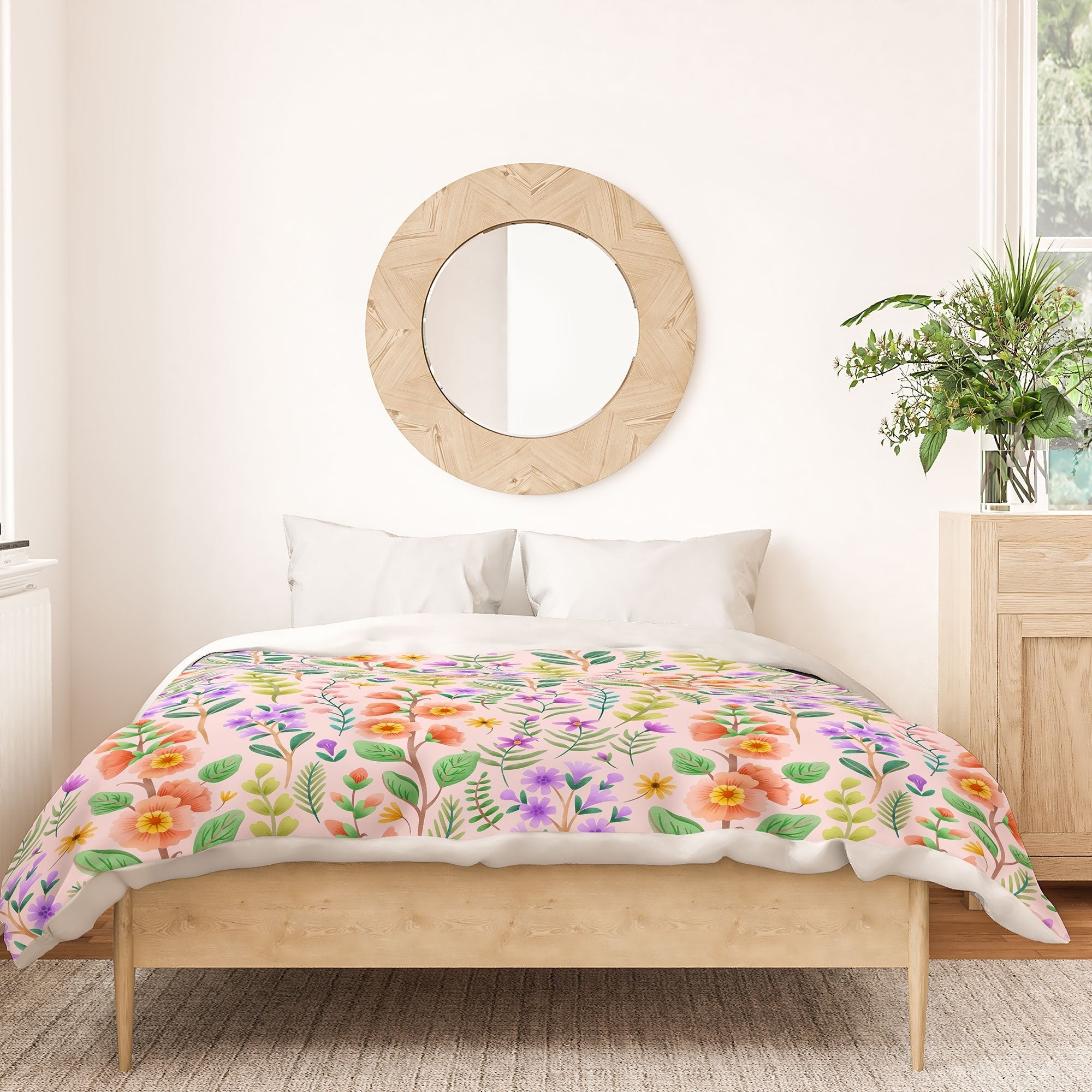 Pimlada Phuapradit Ditsy Spring Floral Duvet Cover