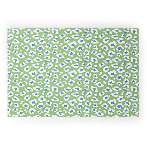 Avenie BR Cheetah Print Welcome Mat