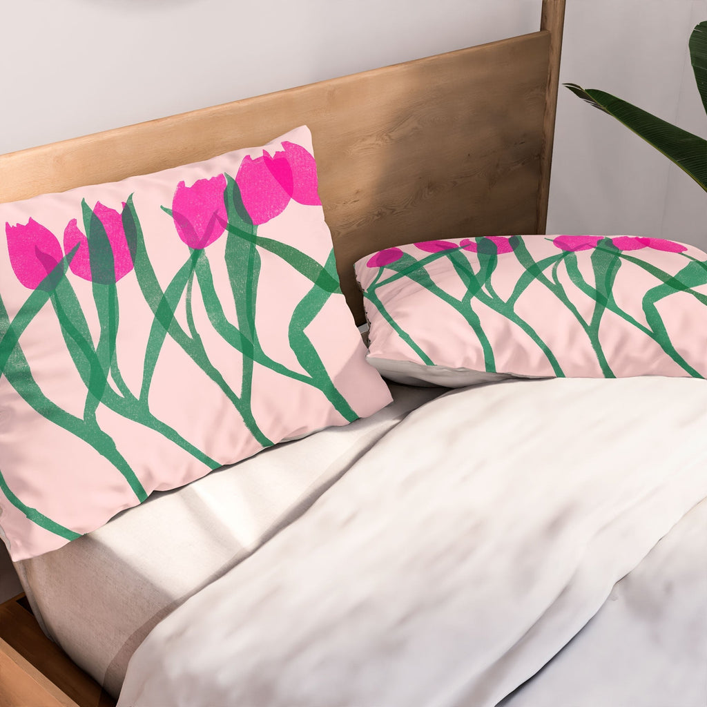 Garima Dhawan tulips 14 Pillow Shams