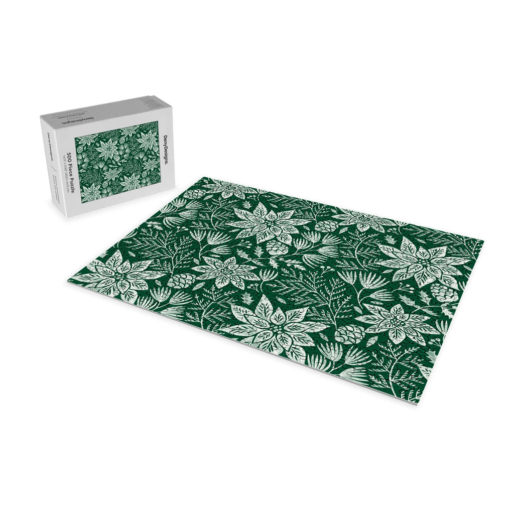 Pimlada Phuapradit Christmas Poinsettia Puzzle