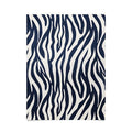 Avenie BR Navy Tiger Stripes Poster