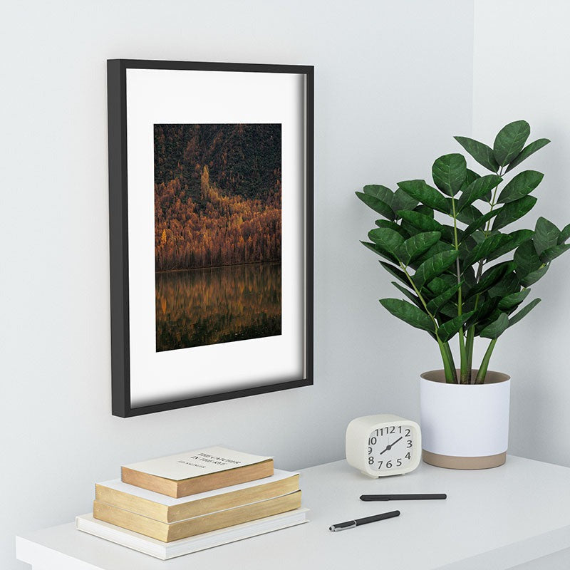 Hannah Kemp Fall Lake Recessed Framing Rectangle