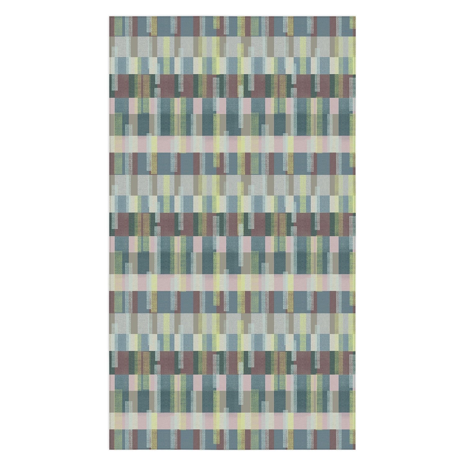 Marta Barragan Camarasa Dynamic Linear Blocks Tablecloth