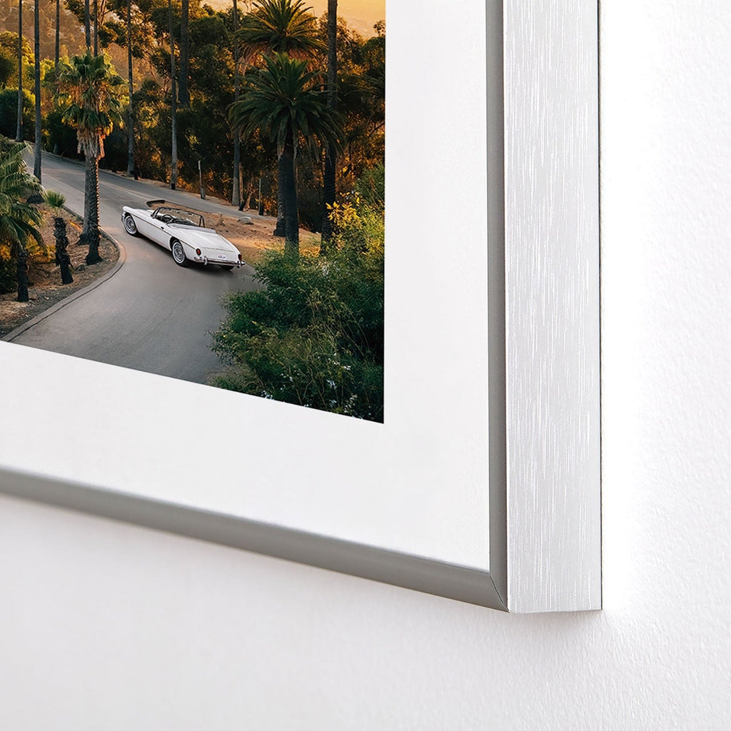 Gal Design Sunset Blvd Metal Framed Art Print