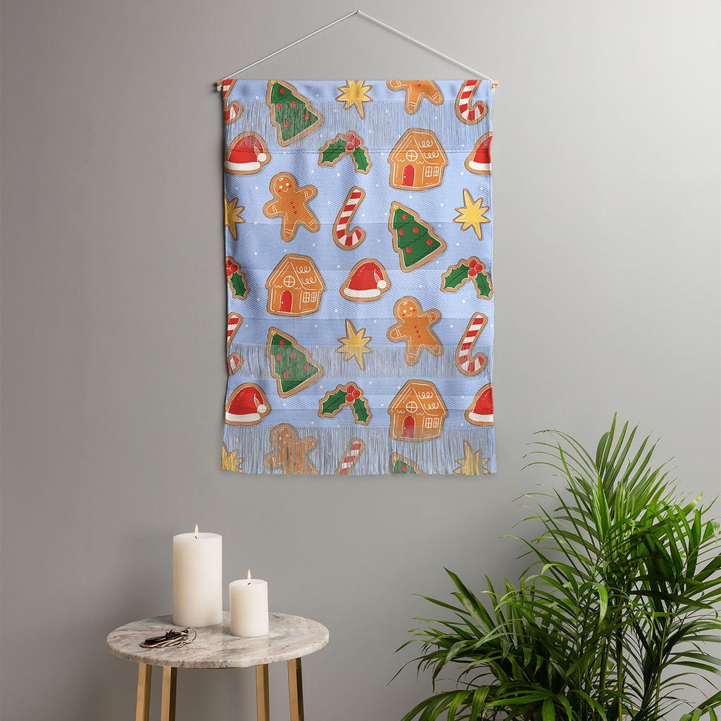 Love_Ryming Christmas Cookies Wall Hanging Portrait