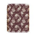 Marta Barragan Camarasa Antique Petal Romance Throw Blanket