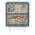 DENY Designs Civil War Envelopes Shower Curtain