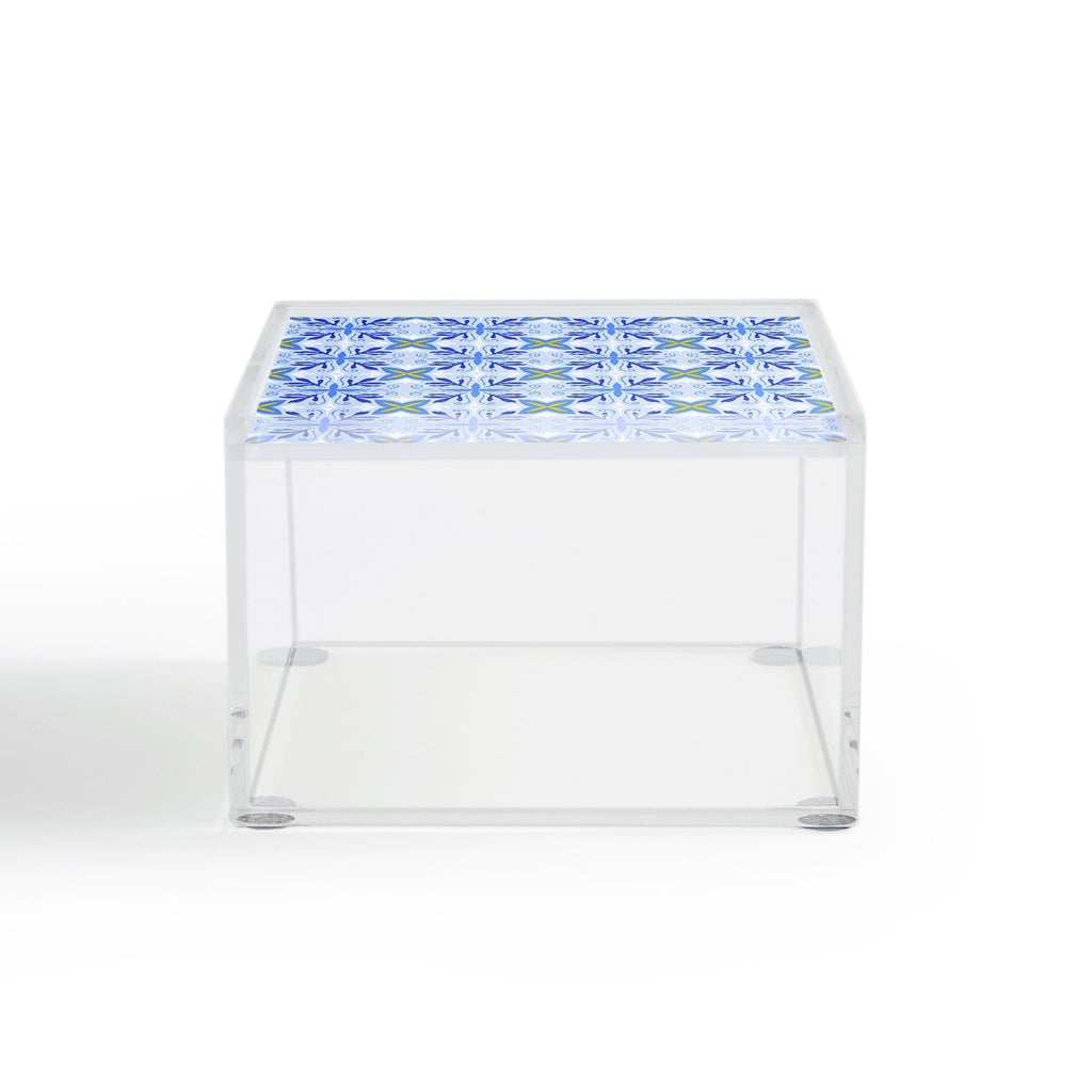 Design by Spark Dolce Vita Flourish Tile Acrylic Box