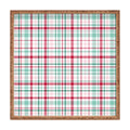 Lisa Argyropoulos Merry Vintage Plaid Square Tray