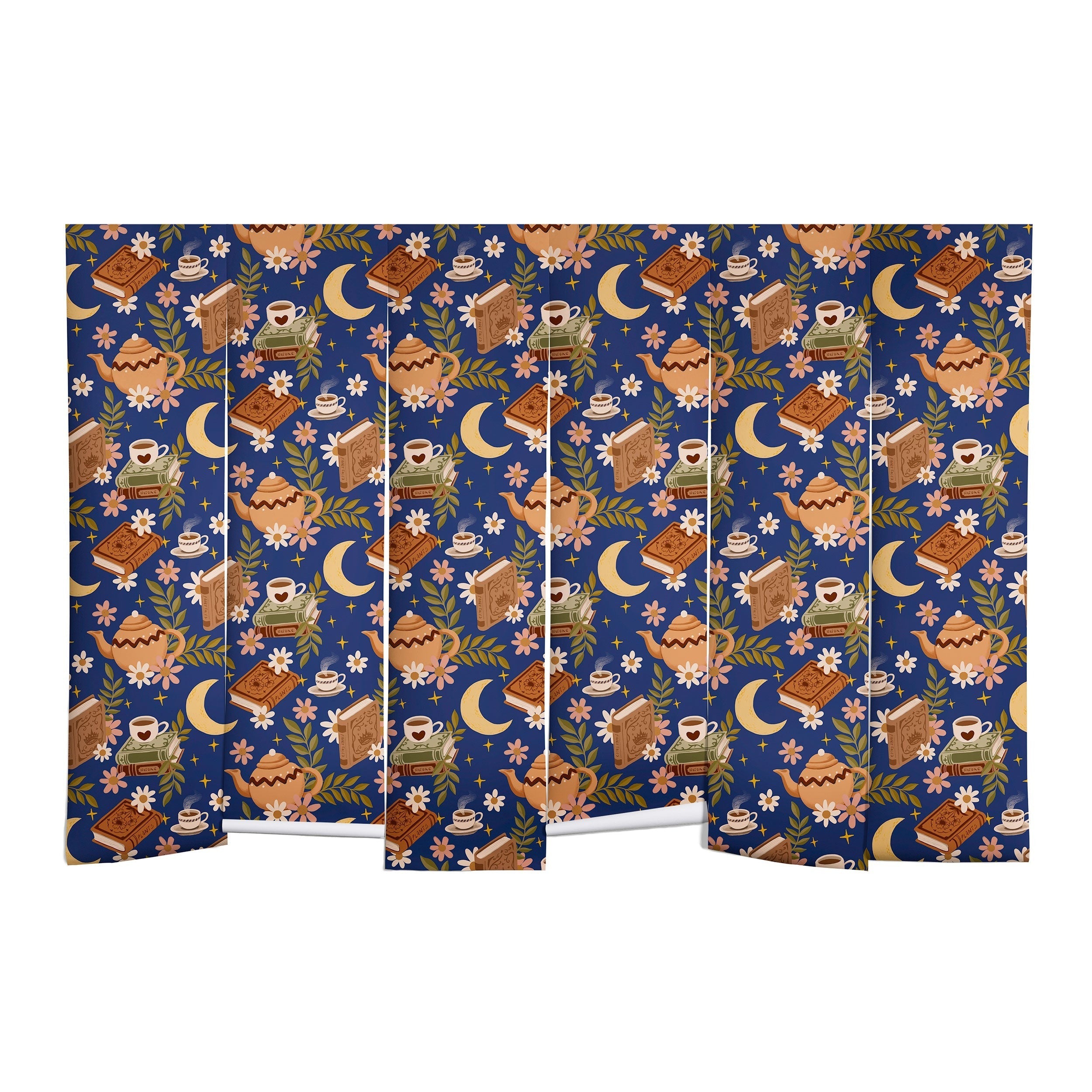 Avenie Moonlit Reading Nook II Wall Mural