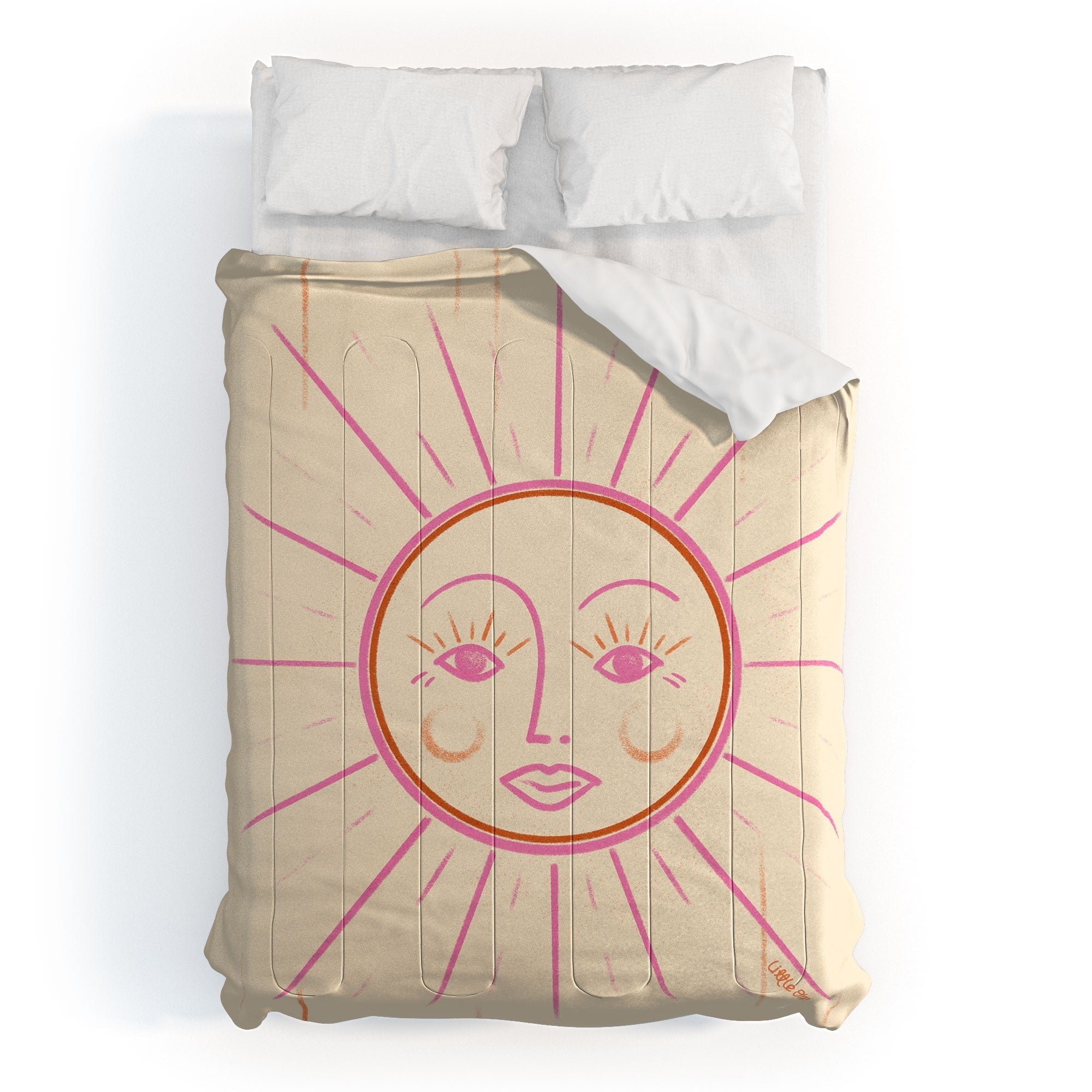 Little Om Celestial Sun cream Comforter