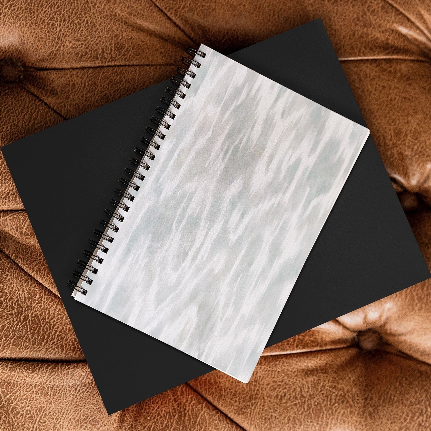 Jacqueline Maldonado Watercolor Wood Grain Spiral Notebook