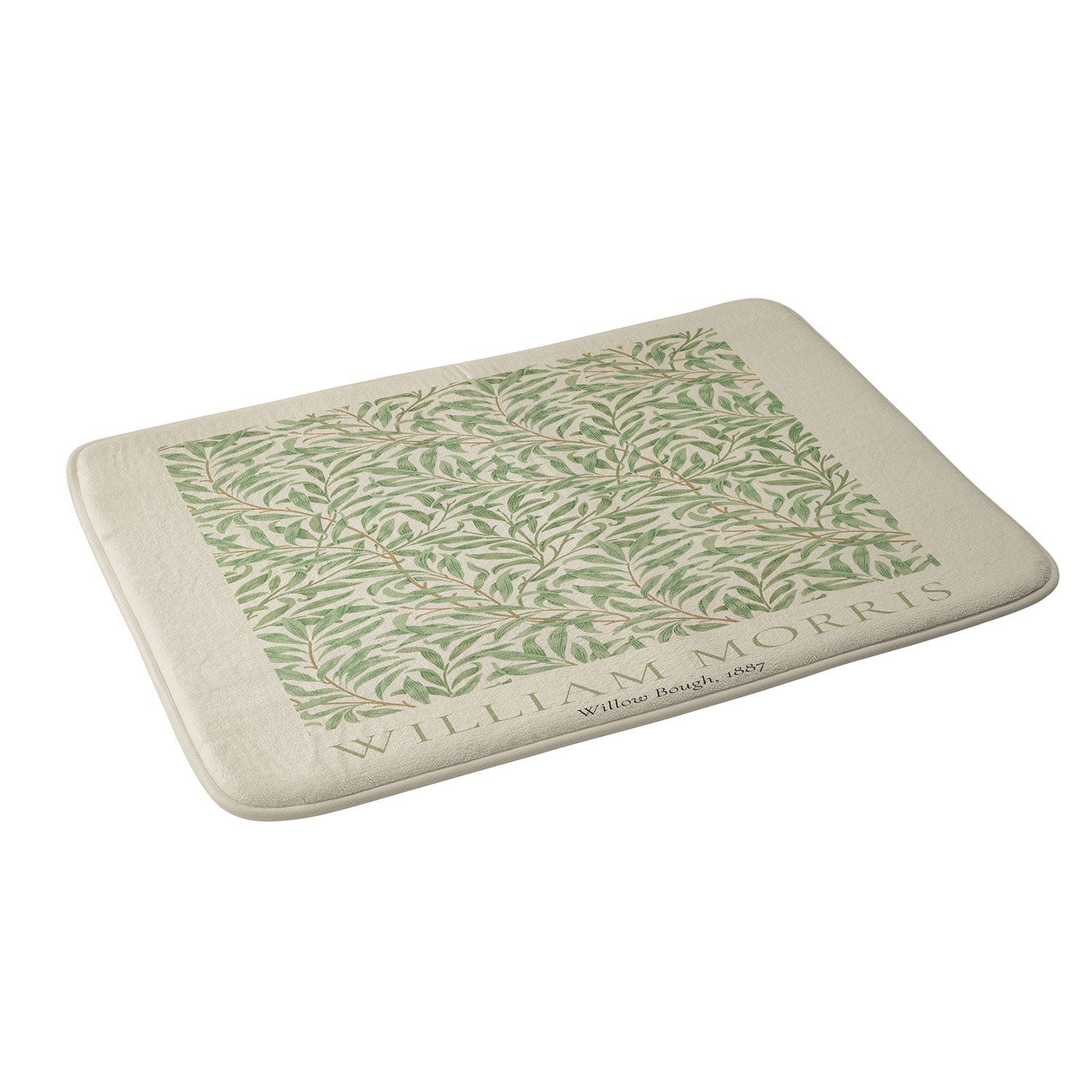 DENY Designs William Morris Willow Bough 1887 Memory Foam Bath Mat