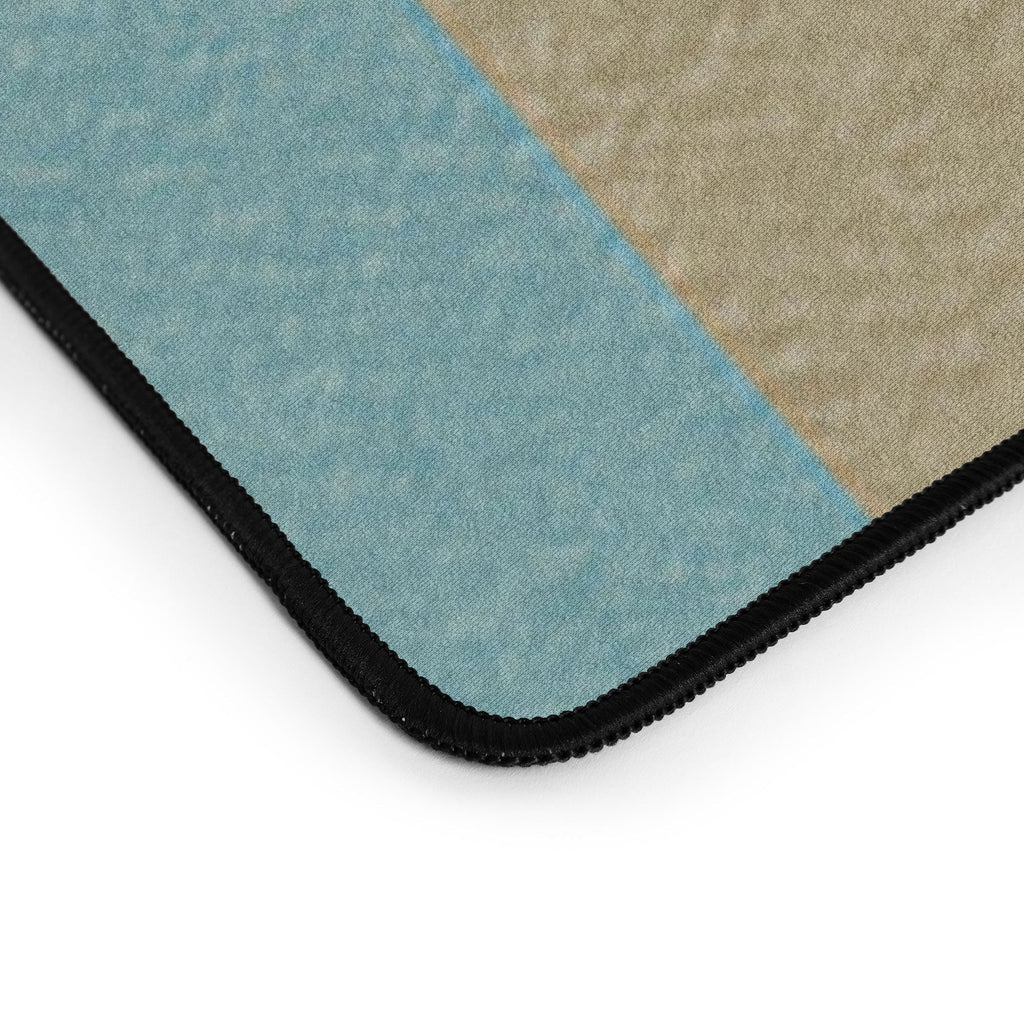 Marta Barragan Camarasa Colorful Stripe Delight Desk Mat