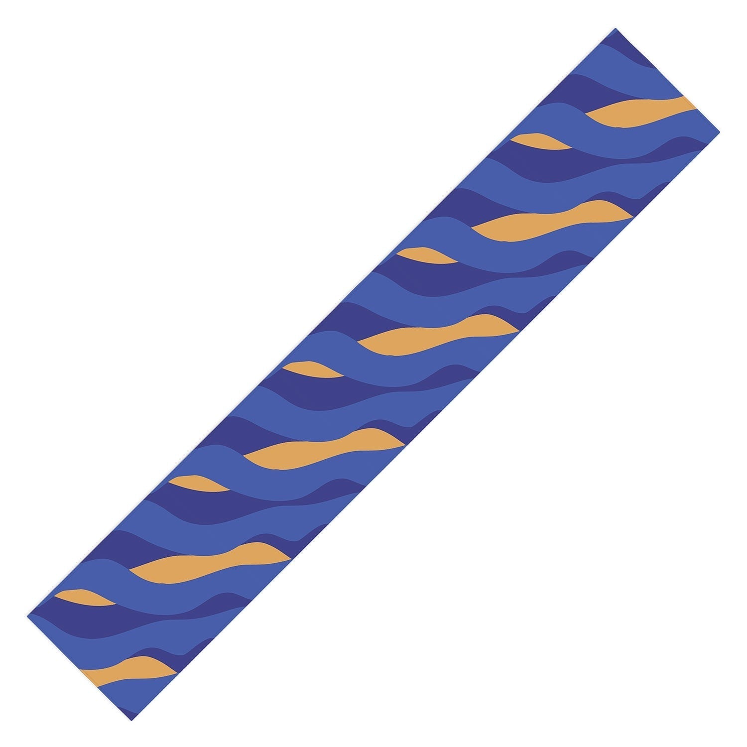 Camilla Foss Pebbles in Stream Table Runner