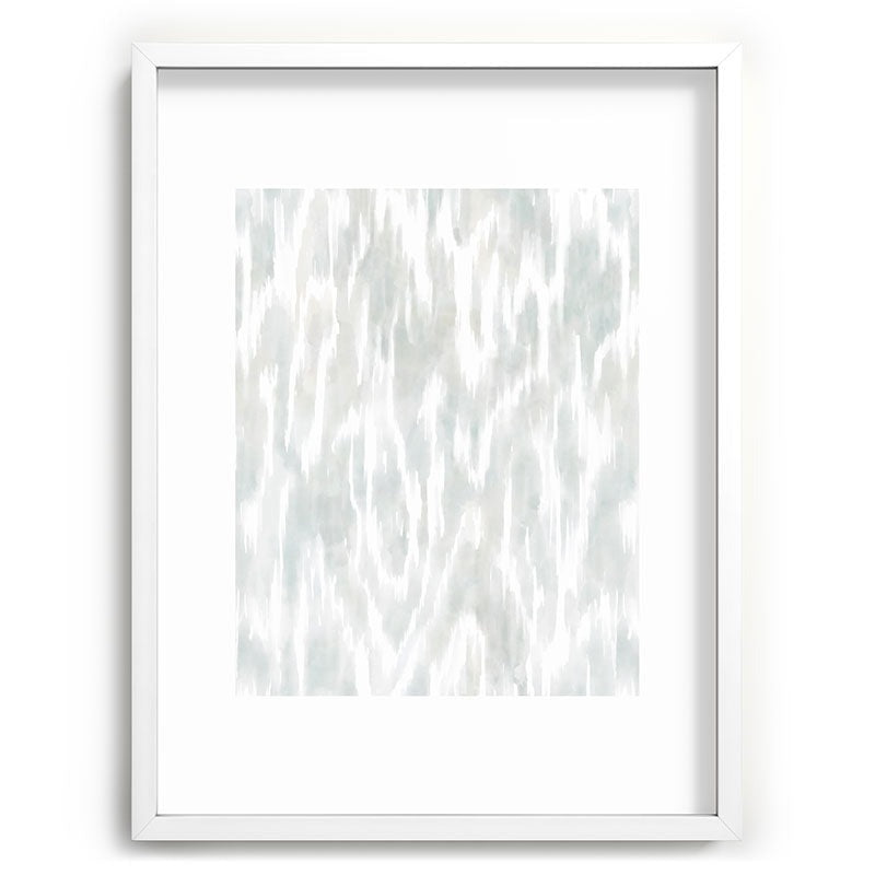Jacqueline Maldonado Watercolor Wood Grain Recessed Framing Rectangle