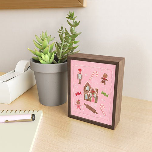 carriecantwell Sweet Christmas Holidays Framed Mini Art Print