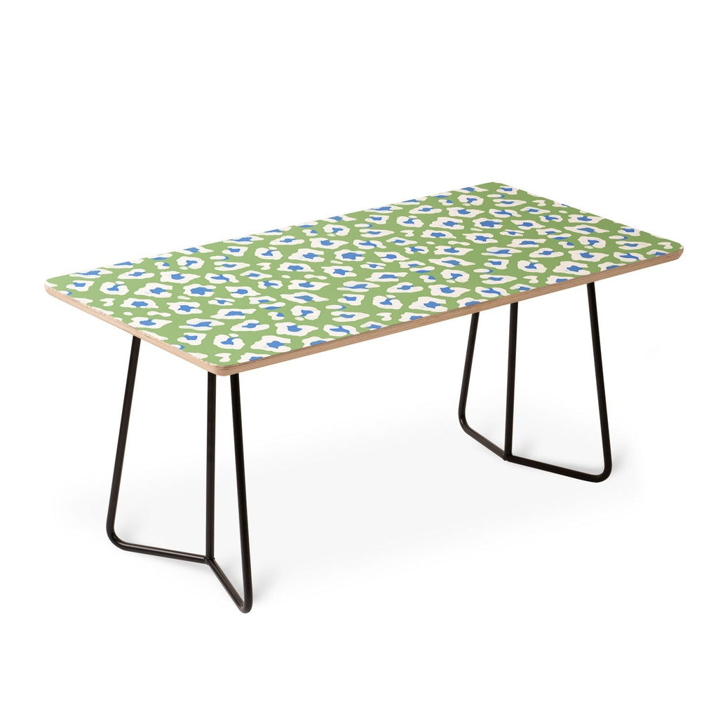 Avenie BR Cheetah Print Coffee Table