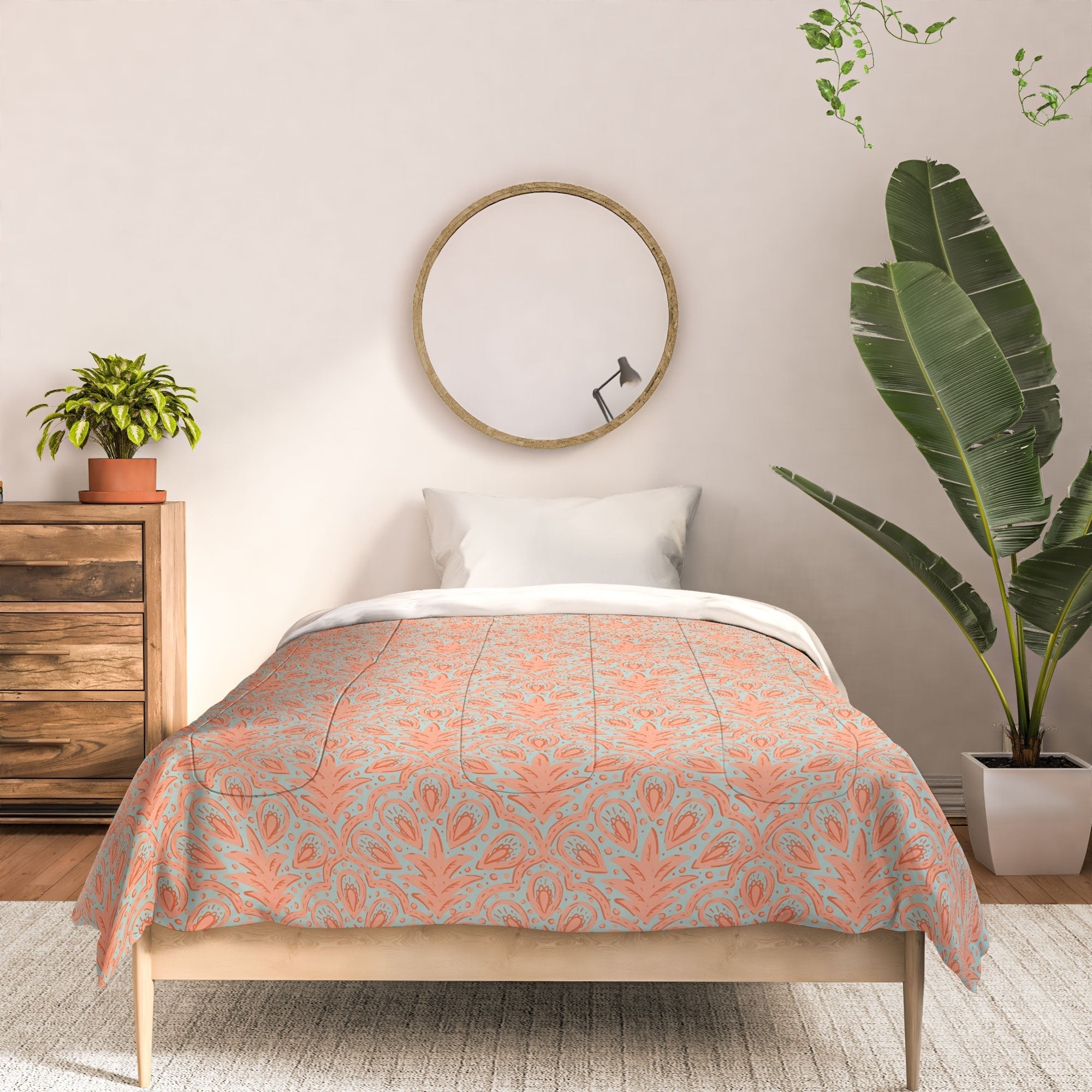 CoastL Studio Palm Scallop Comforter
