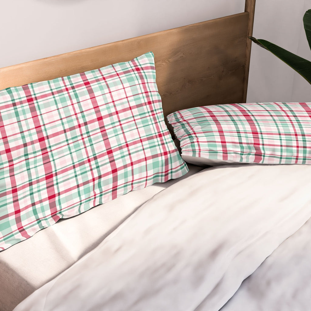 Lisa Argyropoulos Merry Vintage Plaid Pillow Shams