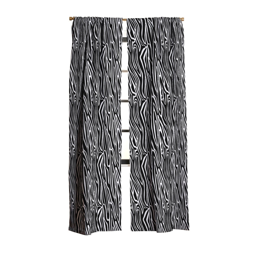 Jennifer Labre Wild Zebra Blackout Window Curtain