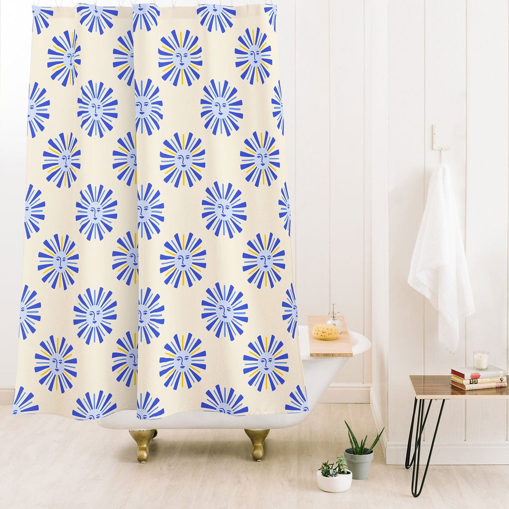 Design by Spark Dolce Vita Radial Sun Shower Curtain