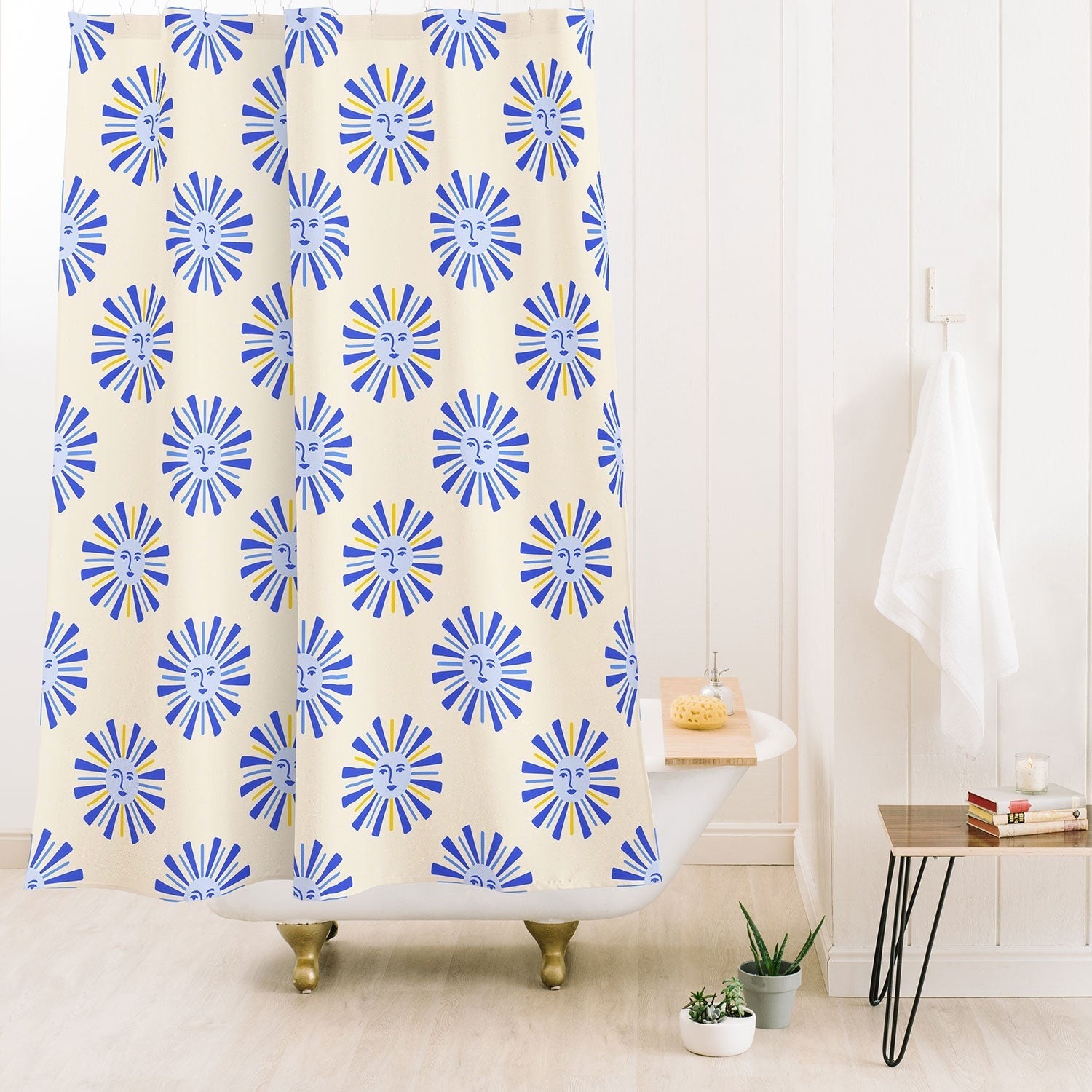 Design by Spark Dolce Vita Radial Sun Shower Curtain