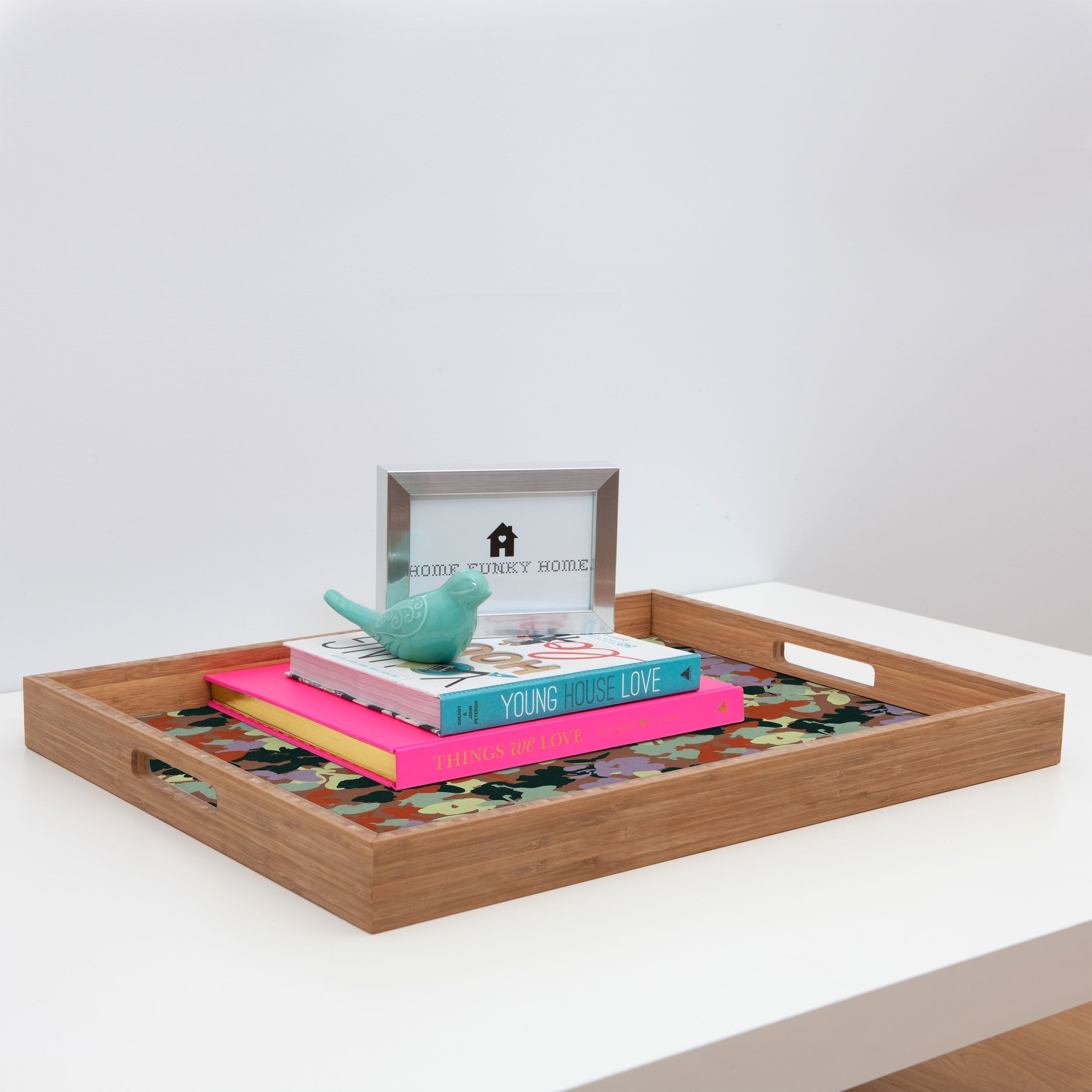 Marta Barragan Camarasa Retro Bloom Medley Rectangular Tray