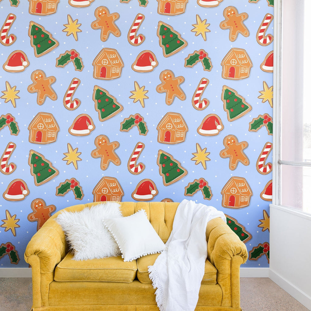 Love_Ryming Christmas Cookies Wall Mural