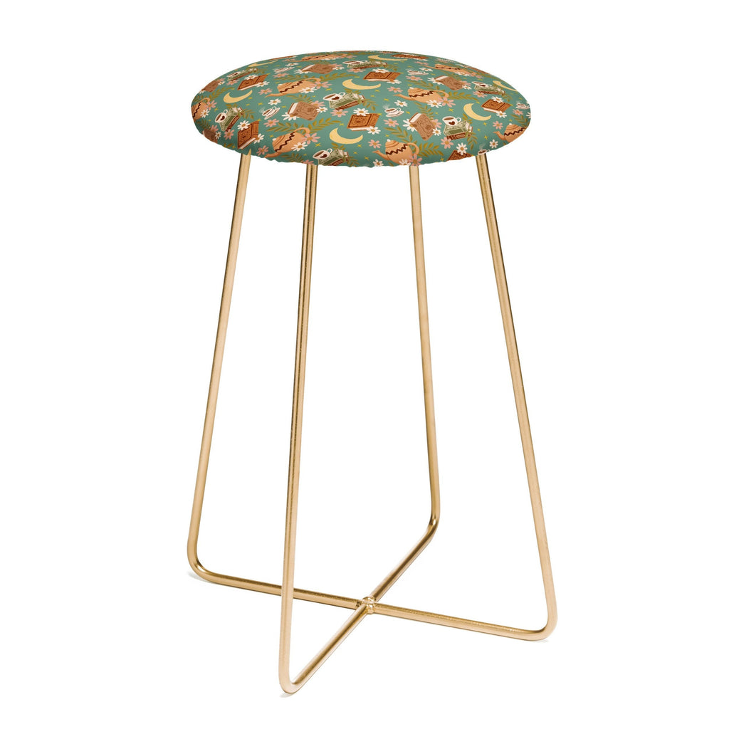 Avenie Moonlit Reading Nook I Counter Stool