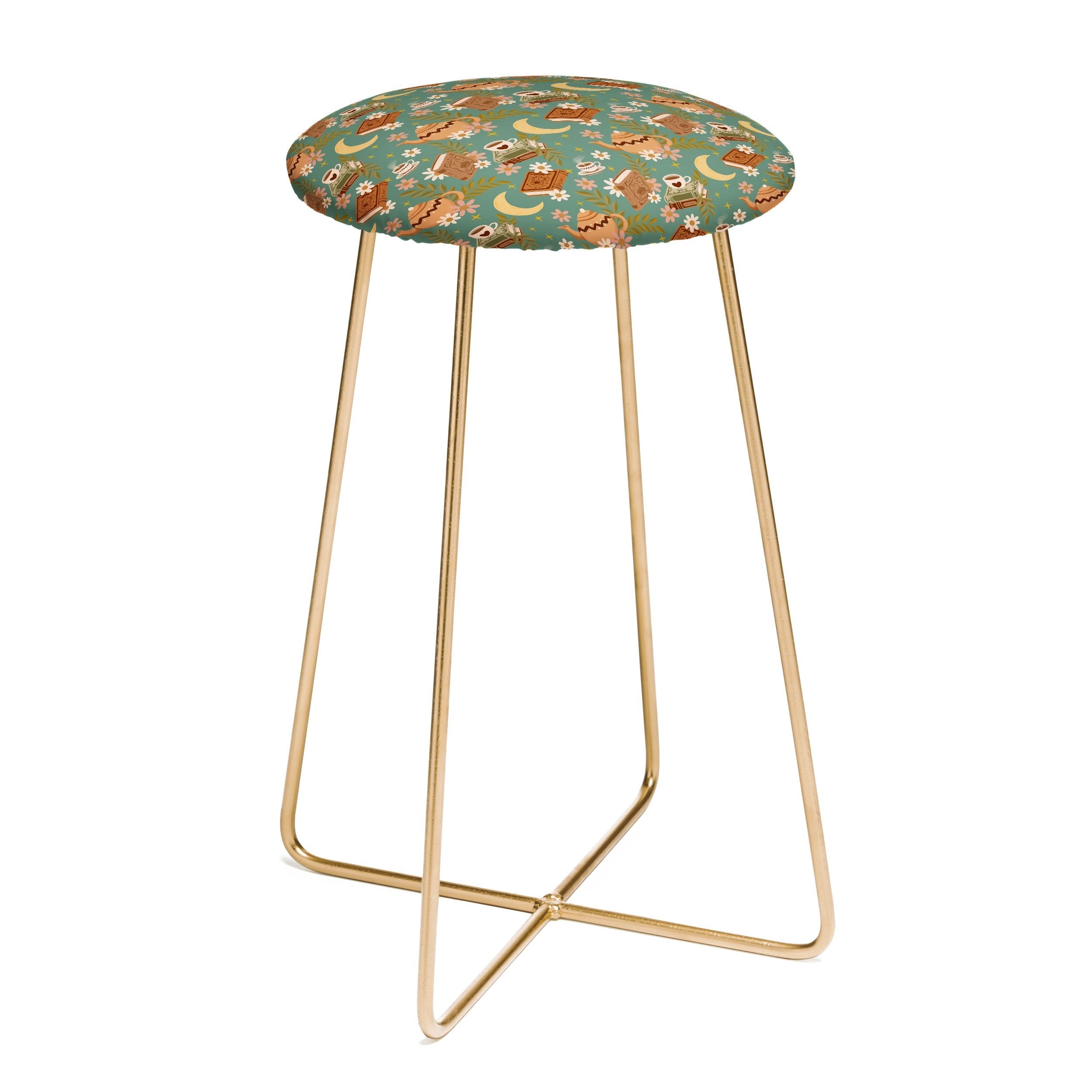 Avenie Moonlit Reading Nook I Counter Stool