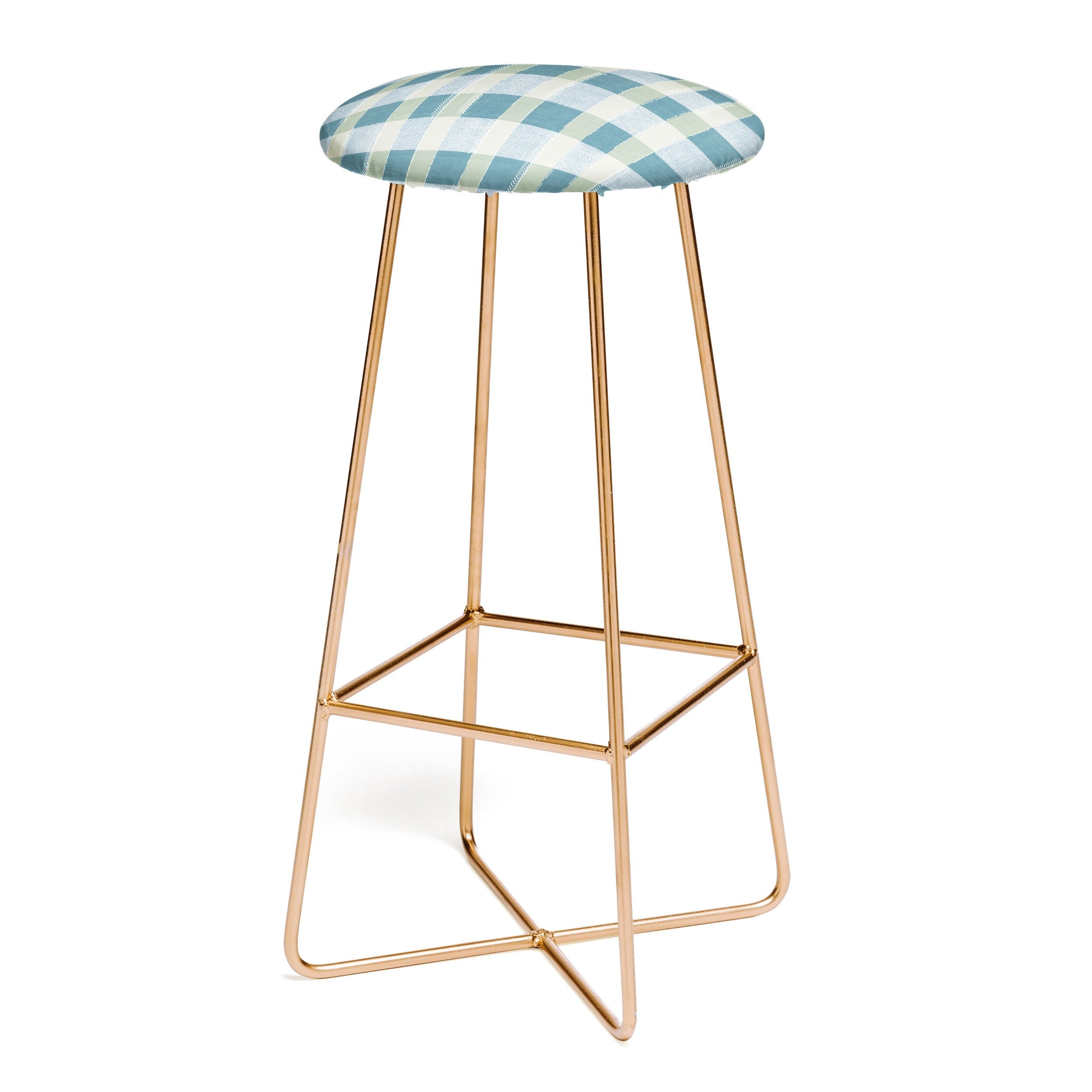 Marta Barragan Camarasa Country Style Checks Bar Stool