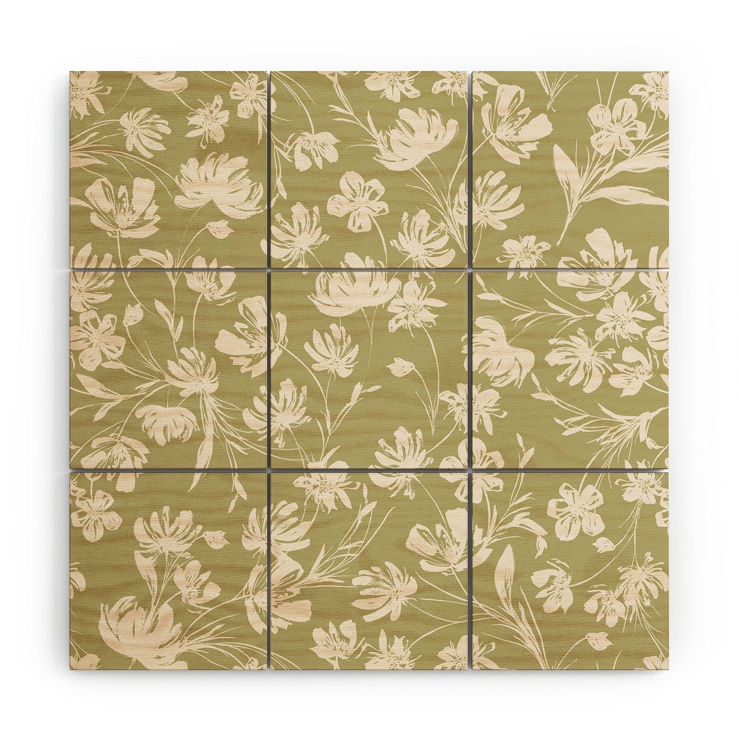 Gabriela Fuente Martine Wood Wall Mural