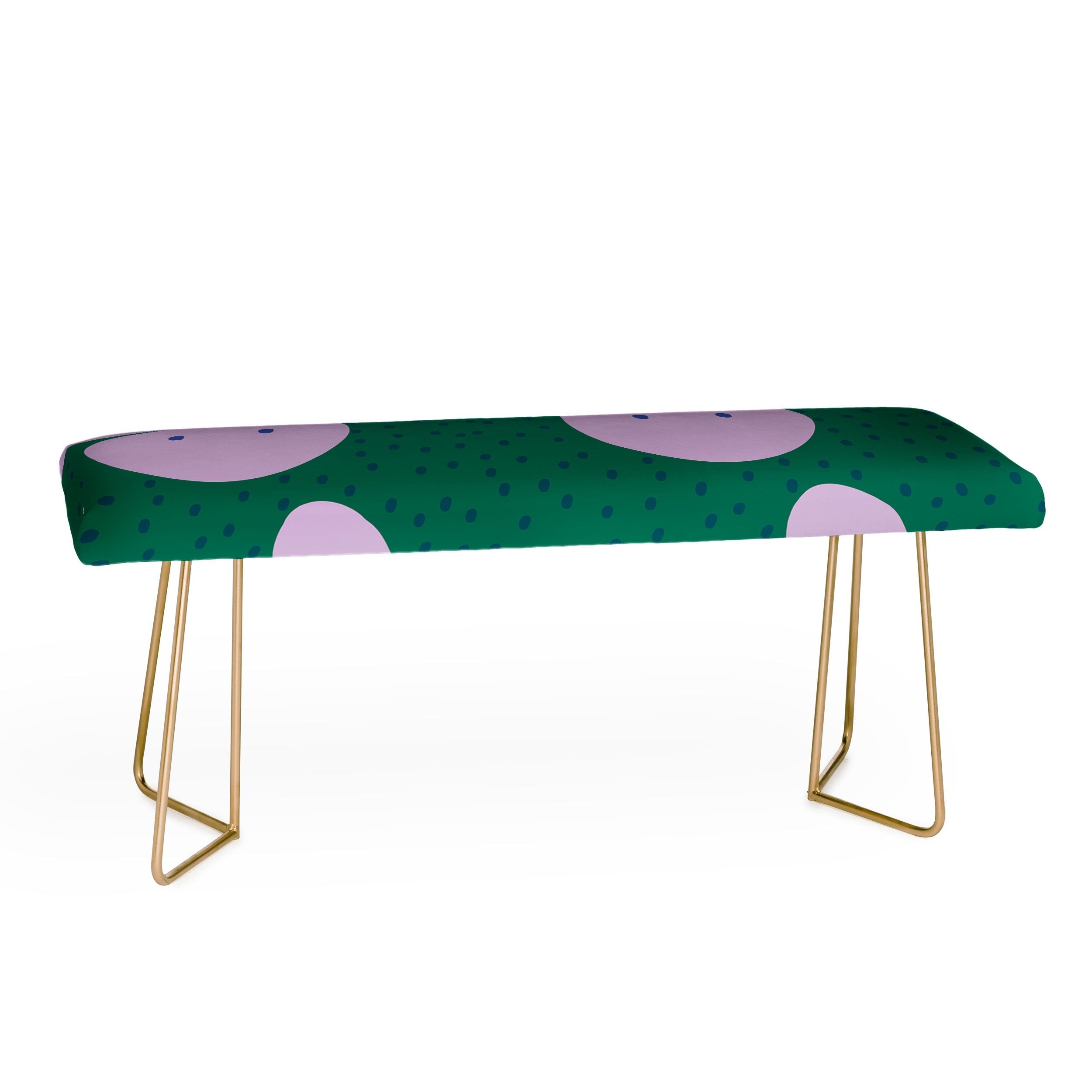 Camilla Foss Pebbles and Rabbit Bench